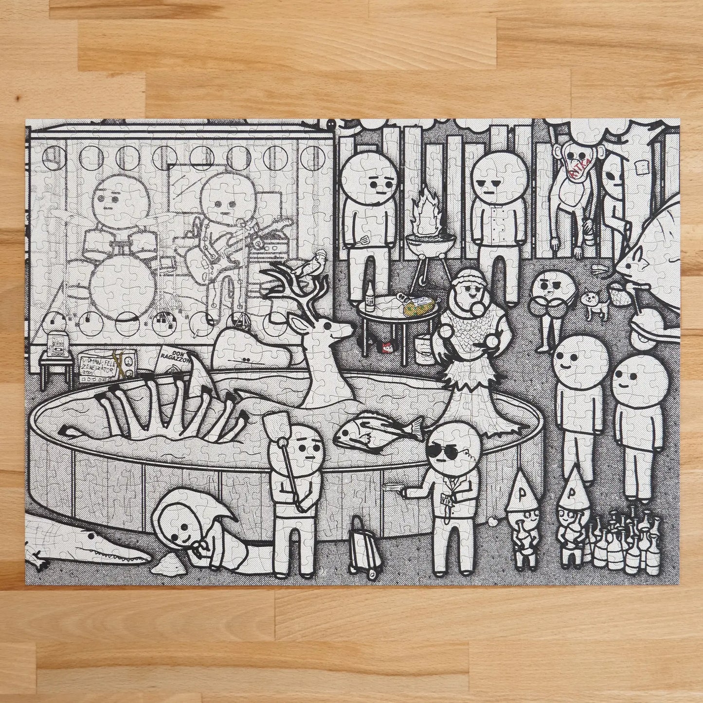 JustVidman Puzzle - Kerti Party