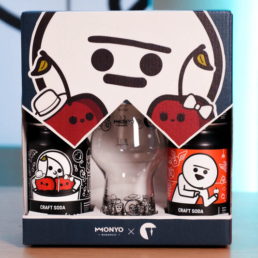 MONYO x JustVidman - Ez Alma + Meggykóla? Poharas Díszdobozban [2+2db]