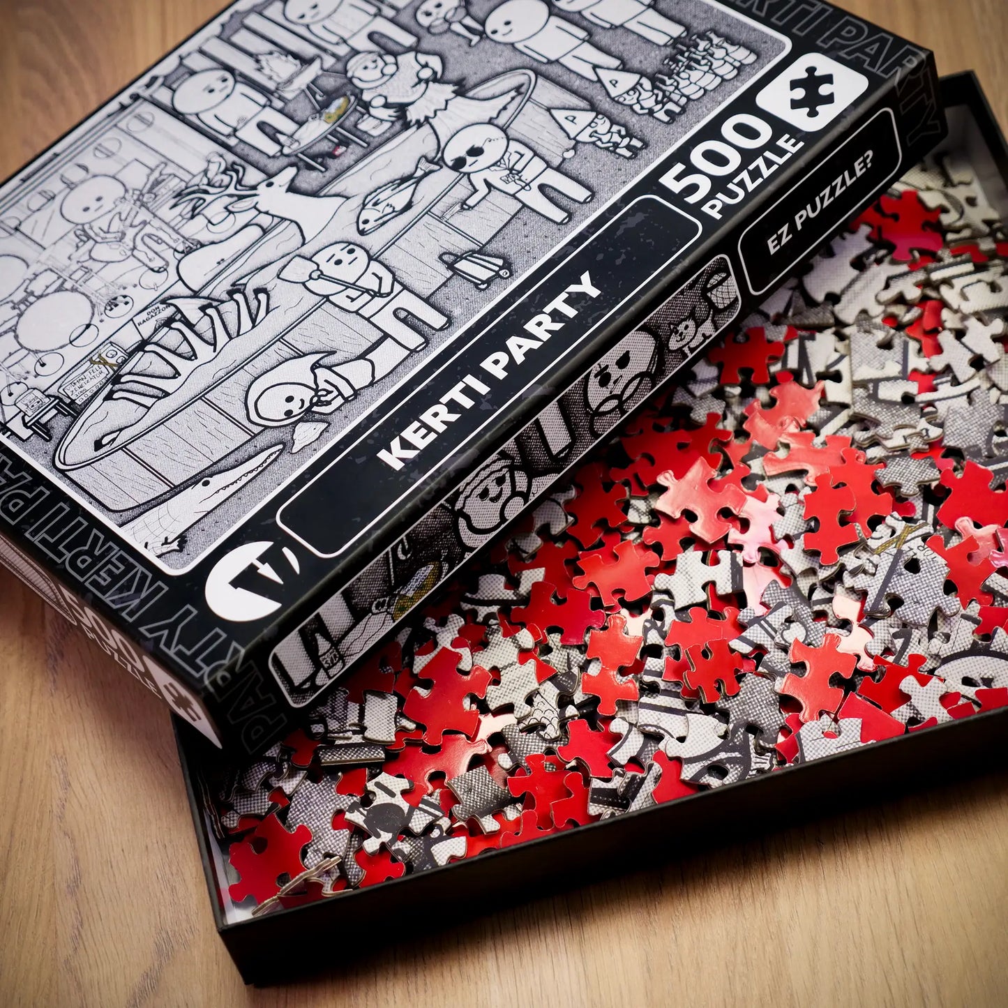 JustVidman Puzzle - Kerti Party