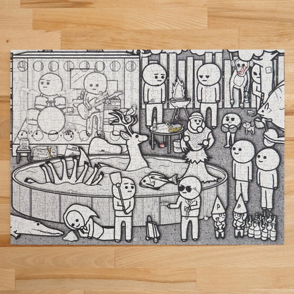 JustVidman Puzzle - Kerti Party