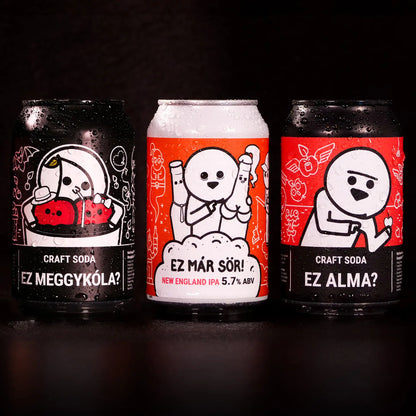 MONYO x JustVidman - Ez Már Sör! + Ez Alma + Meggykóla? [4+4+4db]